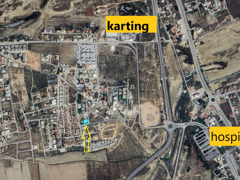 Terreno angolare in vendita a Tuzla Famagosta