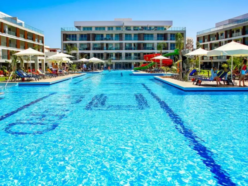 Appartamento monolocale già pronto all'Iskele Longbeach Courtya ... 