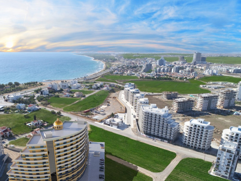 İskele Longbeach bölgesinde 50 Ay Vadeli Daireler