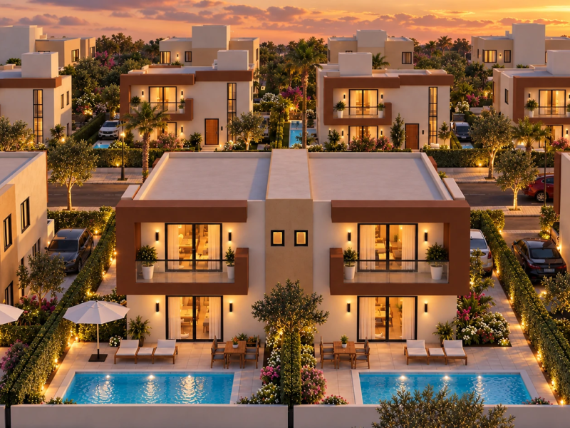 Nuovissimo progetto di villa a Famagosta Tuzla